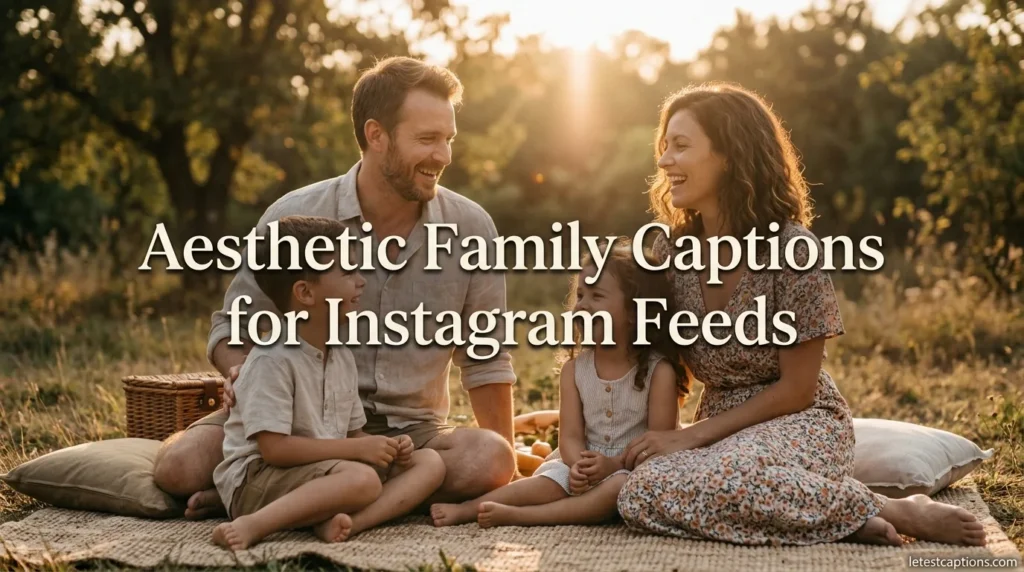Aesthetic Family Captions for Instagram Feeds