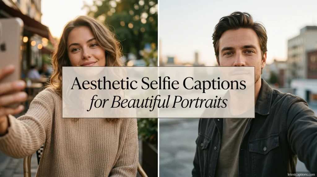 Aesthetic Selfie Captions for Beautiful Portraits