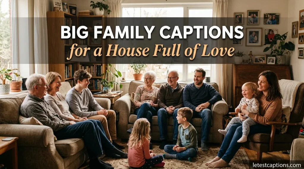 Big Family Captions for a House Full of Love