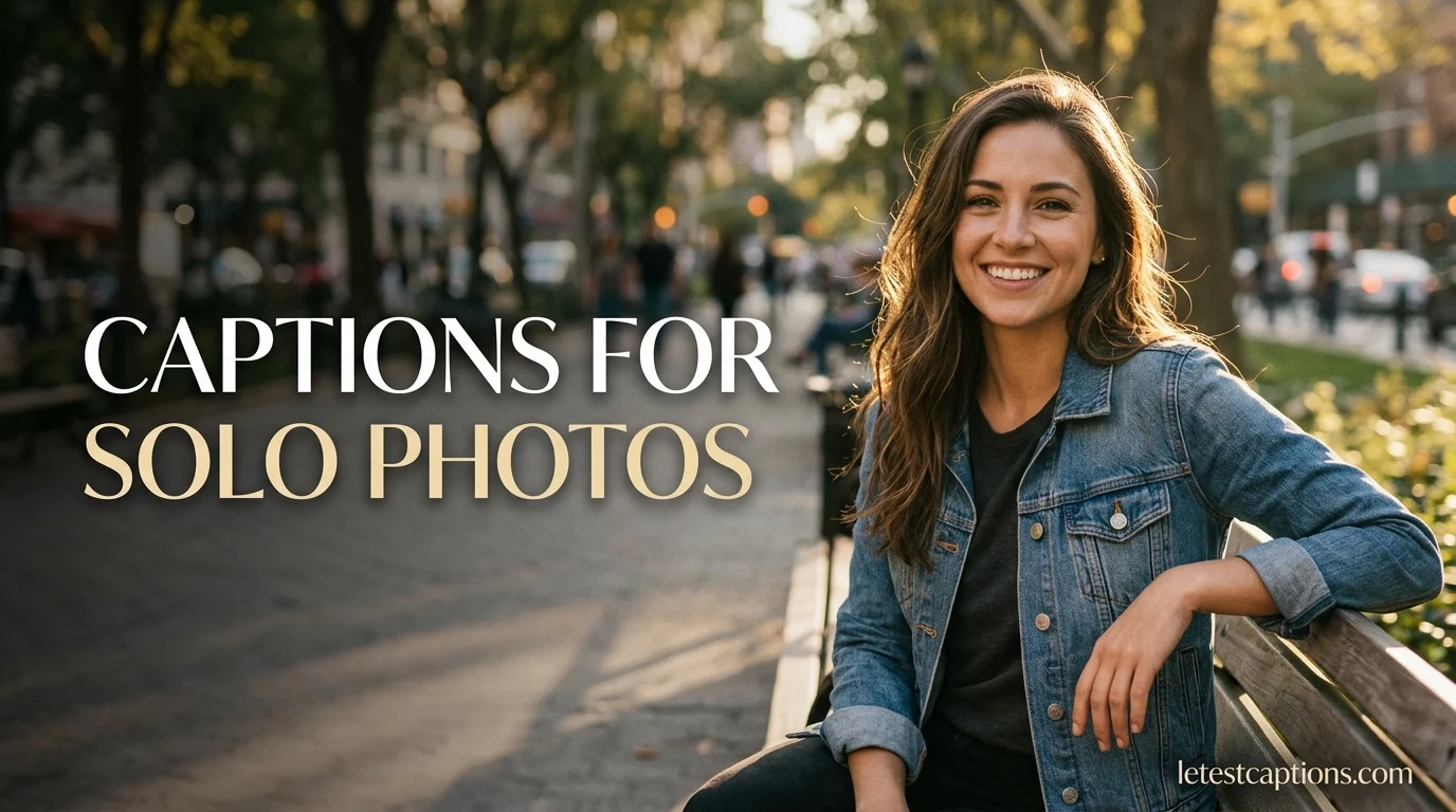 Captions for Solo Photos