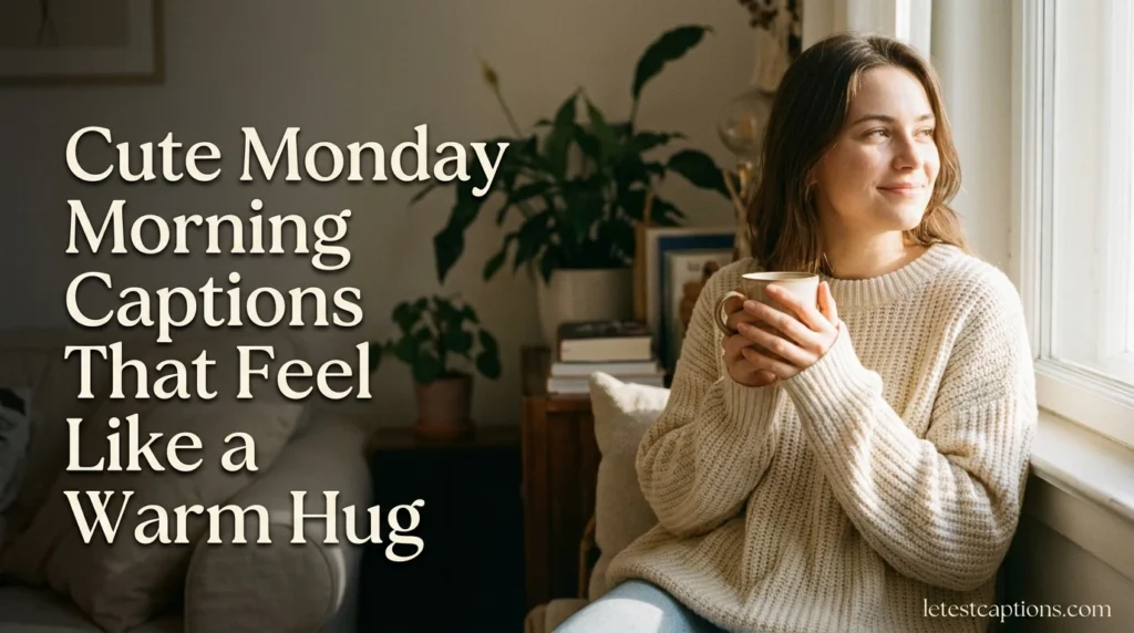 Cute Monday Morning Captions That Feel Like a Warm Hug