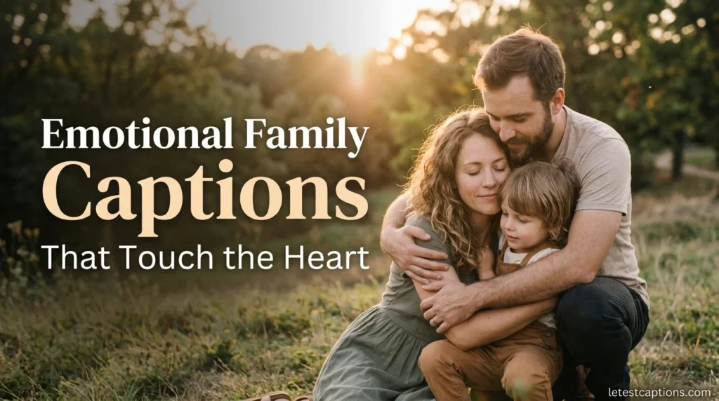 Emotional Family Captions That Touch the Heart