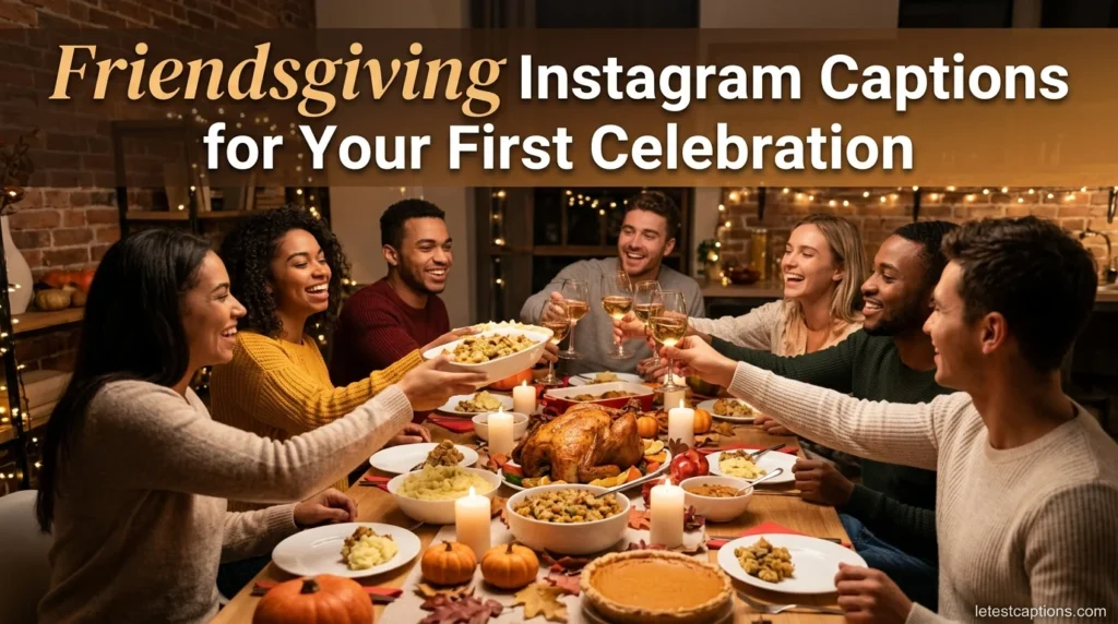 Friendsgiving Instagram Captions for Your First Celebration