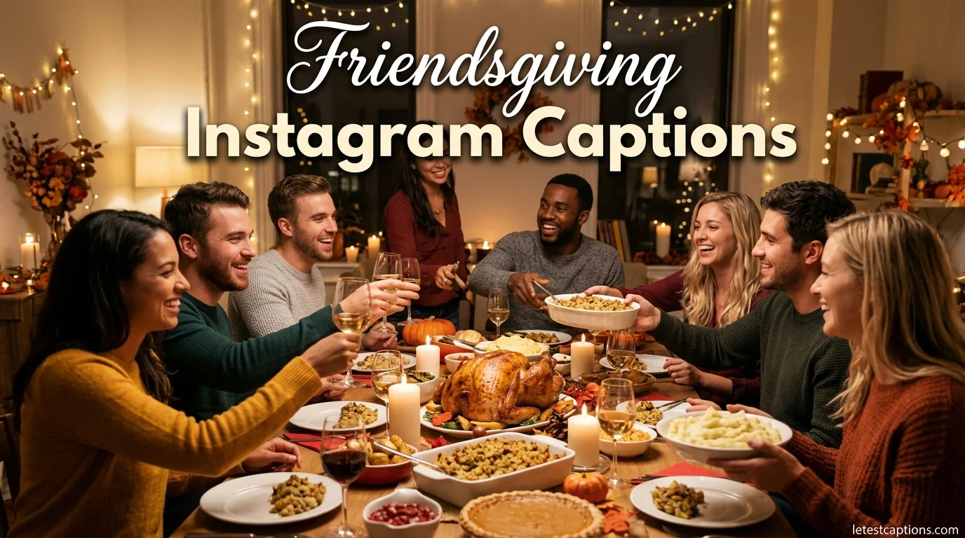 Friendsgiving Instagram Captions
