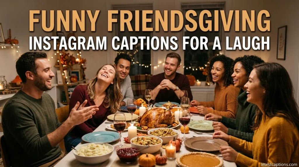 Funny Friendsgiving Instagram Captions for a Laugh