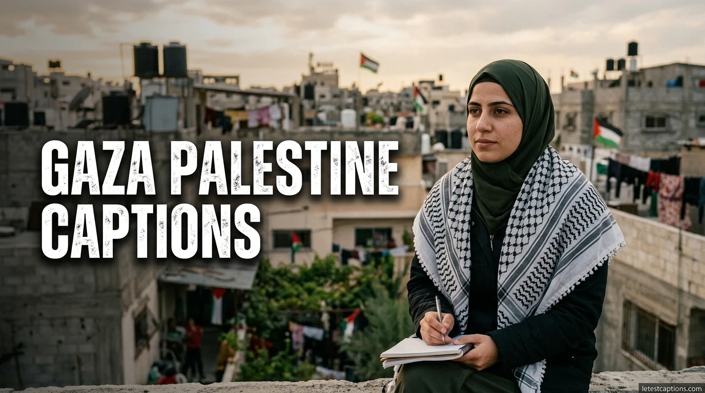 Gaza Palestine Captions
