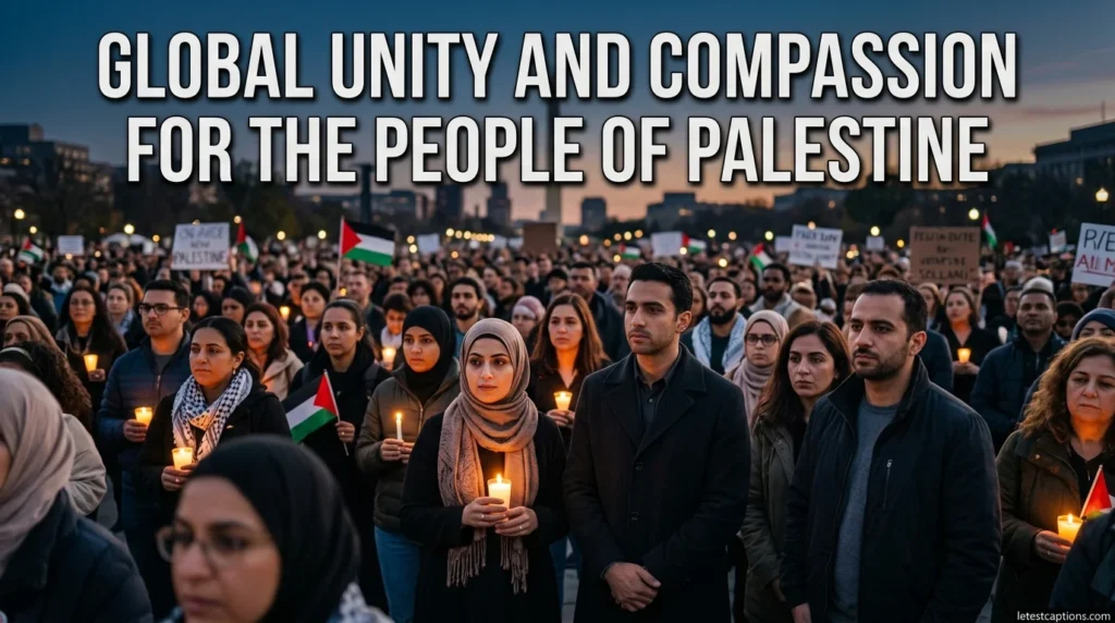 Global Unity and Compassion for the People of Palestine
