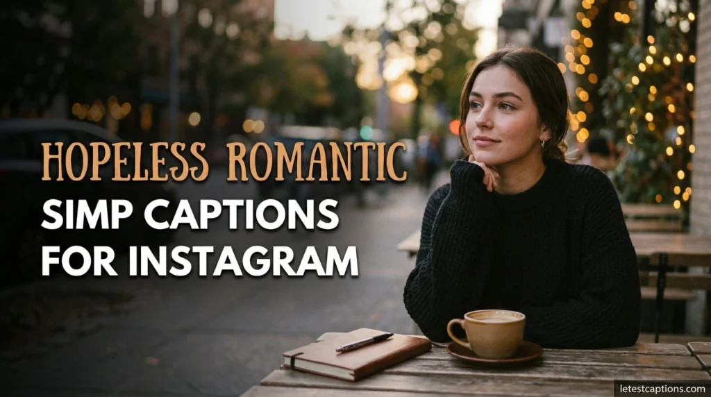 Hopeless Romantic Simp Captions for Instagram