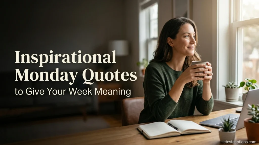 Inspirational Monday Quotes to Give Your Week Meaning