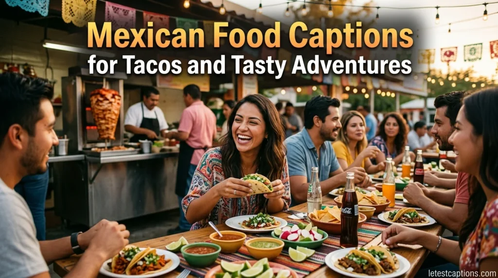 Mexican Food Captions for Tacos and Tasty Adventures