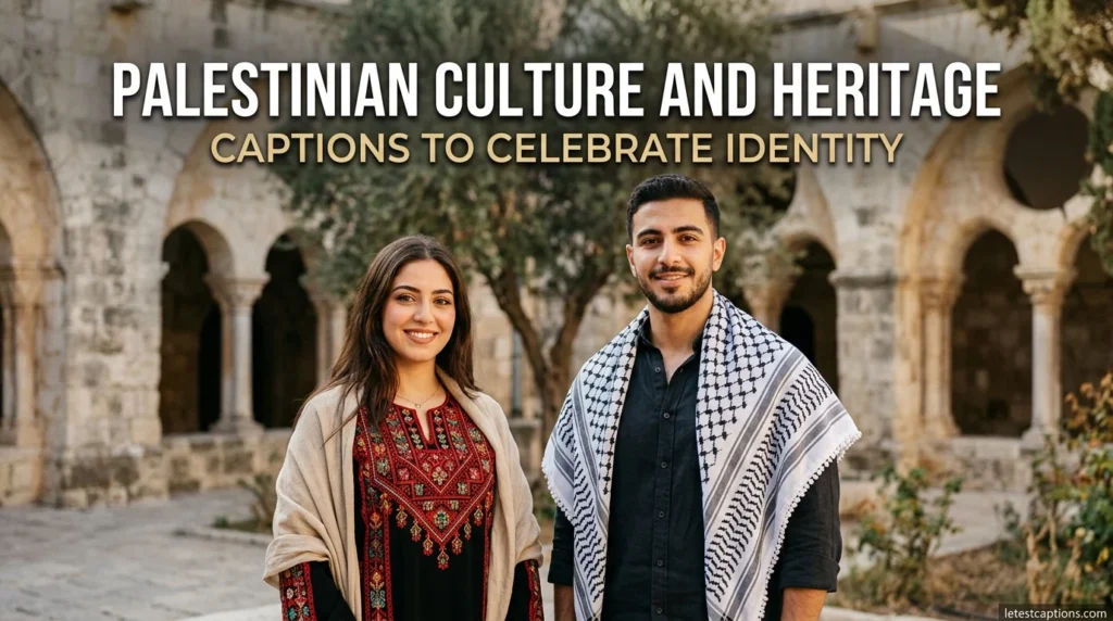 Palestinian Culture and Heritage Captions to Celebrate Identity