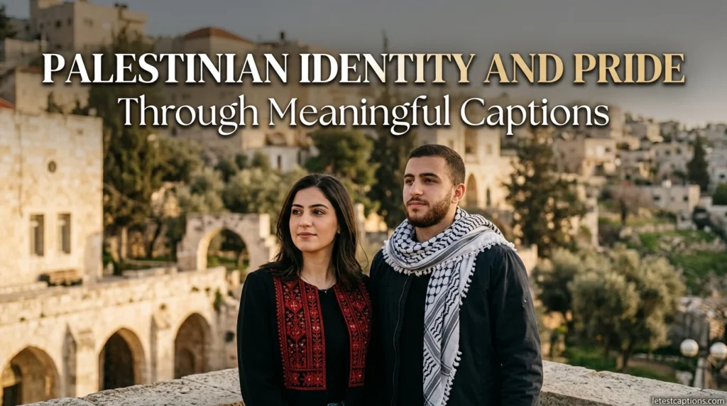 Palestinian Identity and Pride Through Meaningful Captions