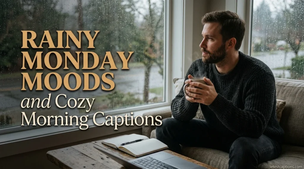 Rainy Monday Moods and Cozy Morning Captions