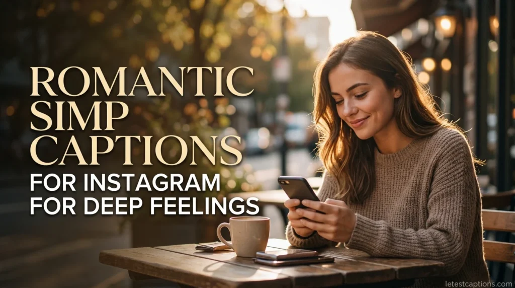 Romantic Simp Captions for Instagram for Deep Feelings