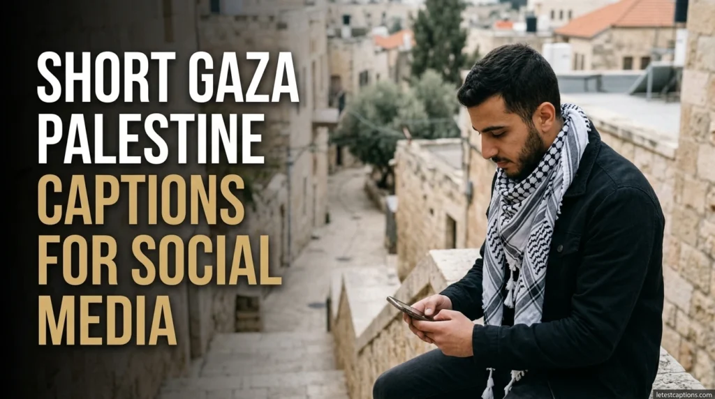 Short Gaza Palestine Captions for Social Media