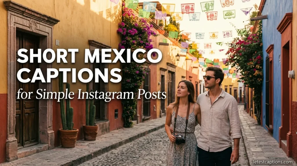Short Mexico Captions for Simple Instagram Posts