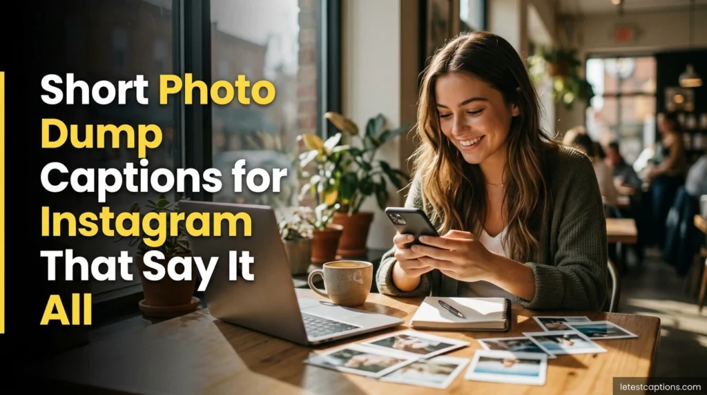 Short Photo Dump Captions for Instagram That Say It All
