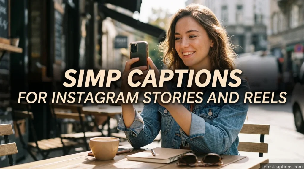 Simp Captions for Instagram Stories and Reels