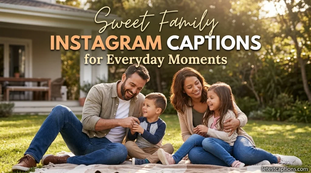 Sweet Family Instagram Captions for Everyday Moments