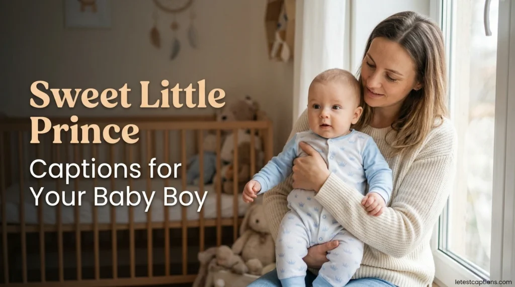 Sweet Little Prince Captions for Your Baby Boy