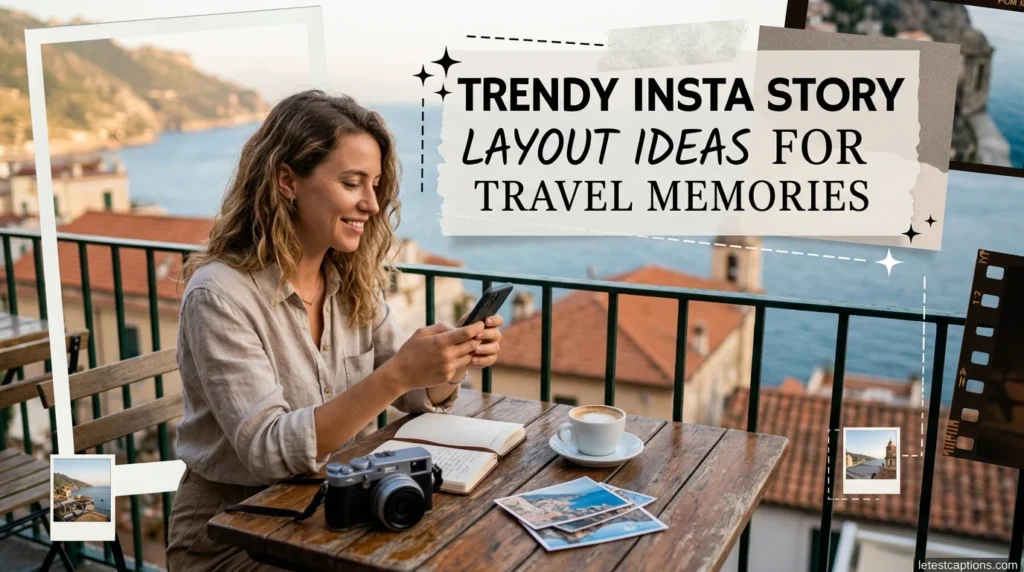Trendy Insta Story Layout Ideas for Travel Memories