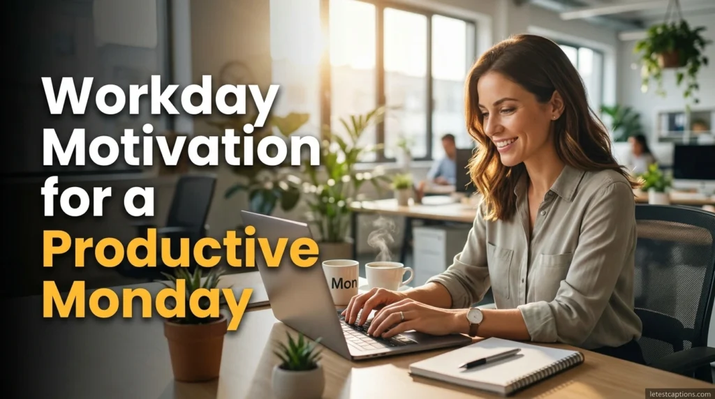 Workday Motivation for a Productive Monday